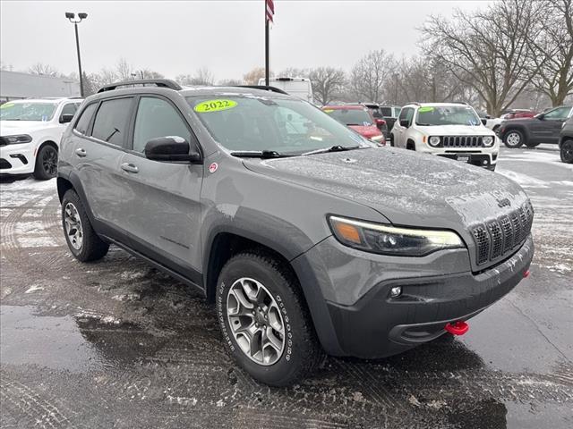 used 2022 Jeep Cherokee car, priced at $25,981