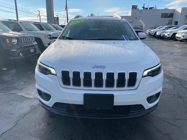 used 2021 Jeep Cherokee car, priced at $22,795