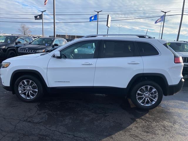 used 2021 Jeep Cherokee car, priced at $22,795