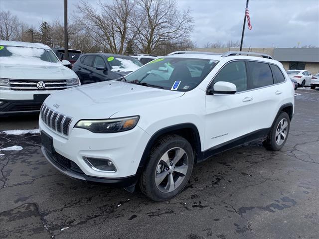 used 2021 Jeep Cherokee car, priced at $25,645