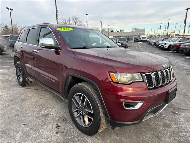 used 2021 Jeep Grand Cherokee car, priced at $30,777