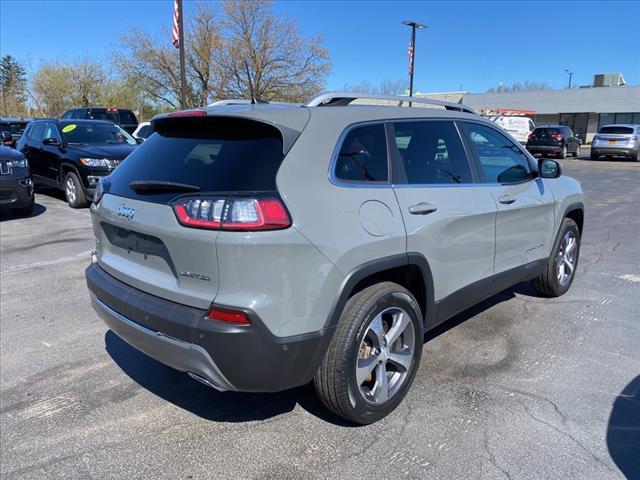 used 2021 Jeep Cherokee car, priced at $25,891