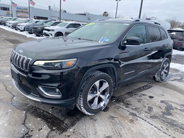 used 2019 Jeep Cherokee car, priced at $19,211