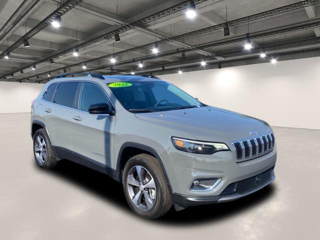 used 2022 Jeep Cherokee car, priced at $29,321