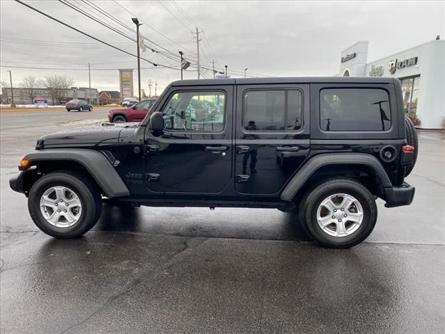 used 2021 Jeep Wrangler Unlimited car, priced at $29,766