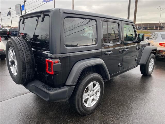 used 2021 Jeep Wrangler Unlimited car, priced at $29,766