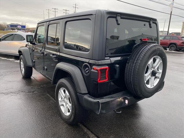 used 2021 Jeep Wrangler Unlimited car, priced at $29,766