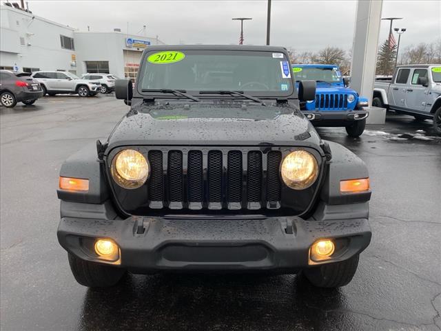 used 2021 Jeep Wrangler Unlimited car, priced at $29,766