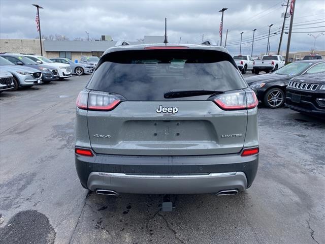 used 2021 Jeep Cherokee car, priced at $26,991