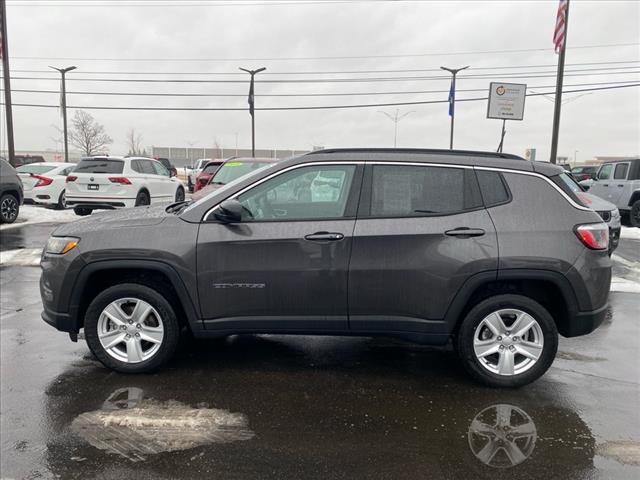 used 2022 Jeep Compass car, priced at $21,648