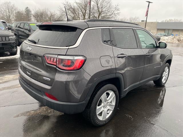 used 2022 Jeep Compass car, priced at $21,648