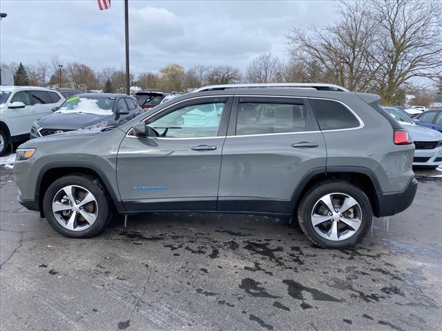 used 2021 Jeep Cherokee car, priced at $25,853