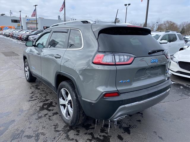 used 2021 Jeep Cherokee car, priced at $25,853