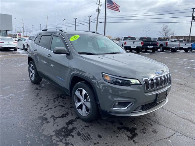 used 2021 Jeep Cherokee car, priced at $25,853