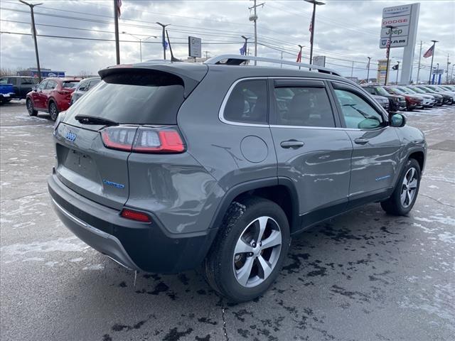 used 2021 Jeep Cherokee car, priced at $25,853