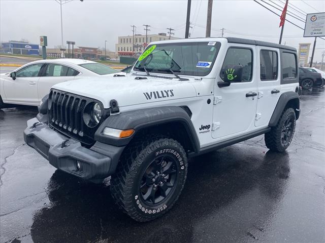 used 2020 Jeep Wrangler Unlimited car, priced at $34,137