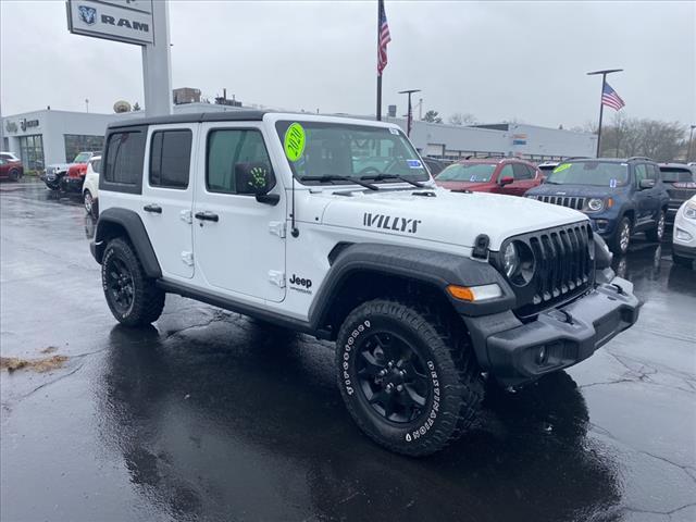 used 2020 Jeep Wrangler Unlimited car, priced at $34,137
