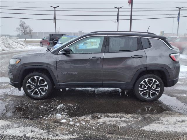 used 2022 Jeep Compass car, priced at $23,646