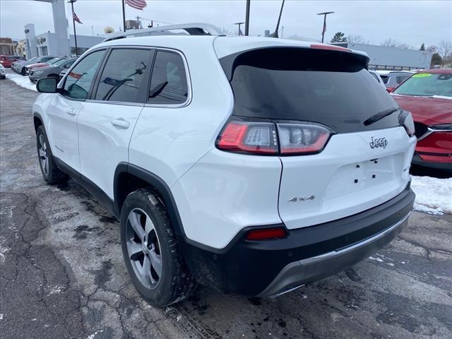 used 2021 Jeep Cherokee car, priced at $24,321