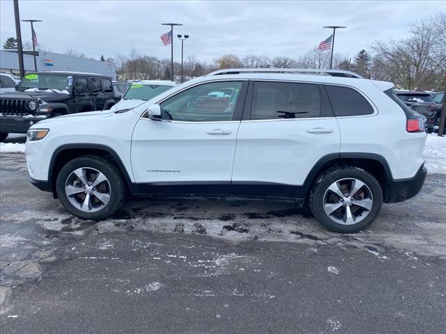 used 2021 Jeep Cherokee car, priced at $24,321