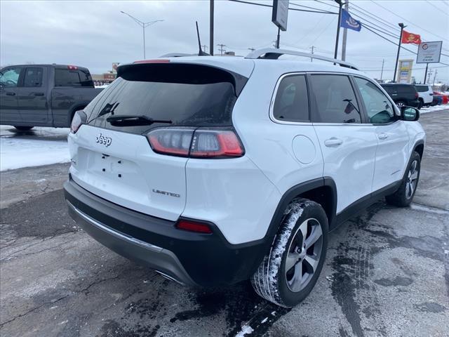 used 2021 Jeep Cherokee car, priced at $24,321