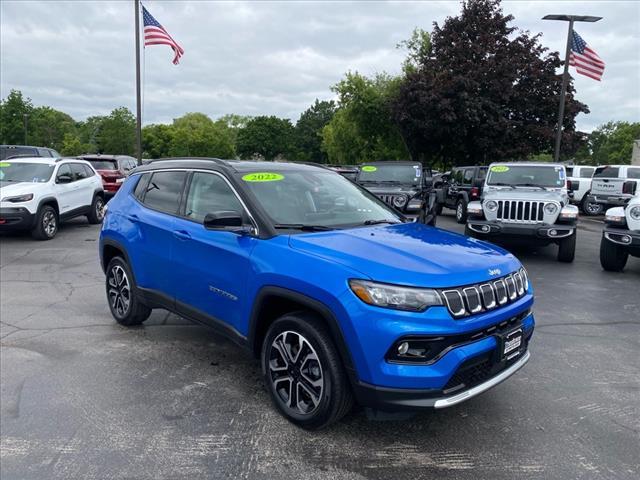 used 2022 Jeep Compass car, priced at $26,871