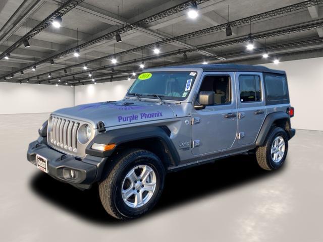 used 2018 Jeep Wrangler Unlimited car, priced at $26,331