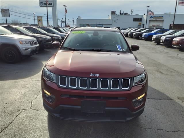 used 2021 Jeep Compass car, priced at $22,971