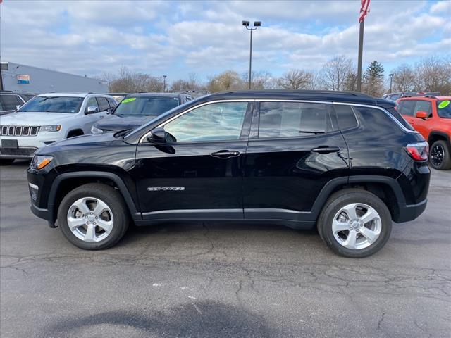 used 2021 Jeep Compass car, priced at $21,855