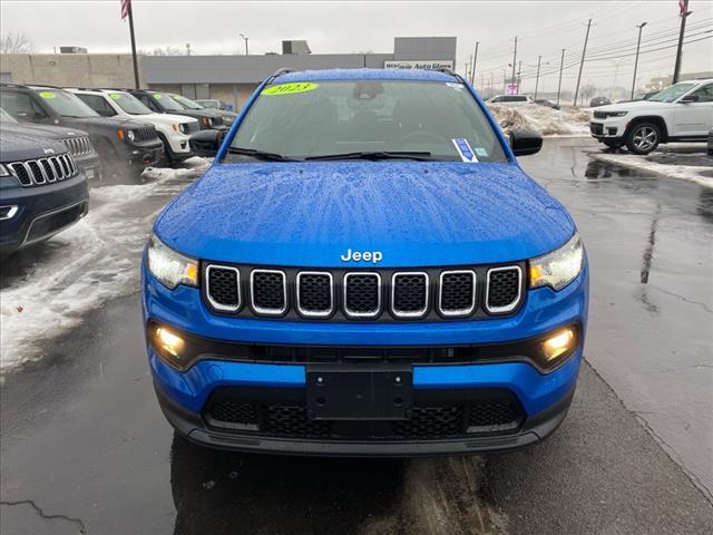 used 2023 Jeep Compass car, priced at $23,991