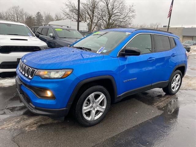 used 2023 Jeep Compass car, priced at $23,991