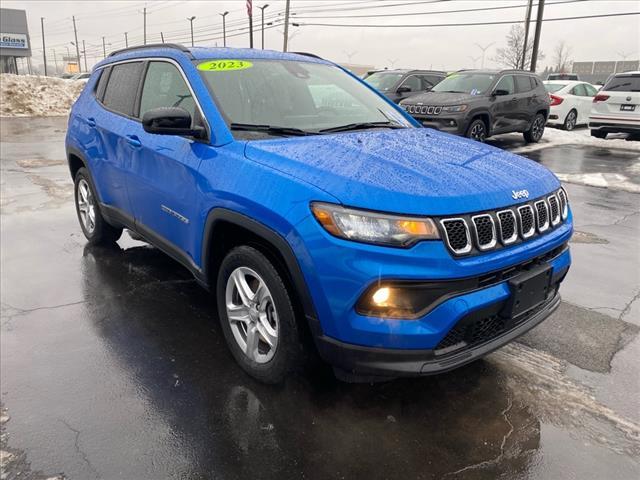 used 2023 Jeep Compass car, priced at $23,991