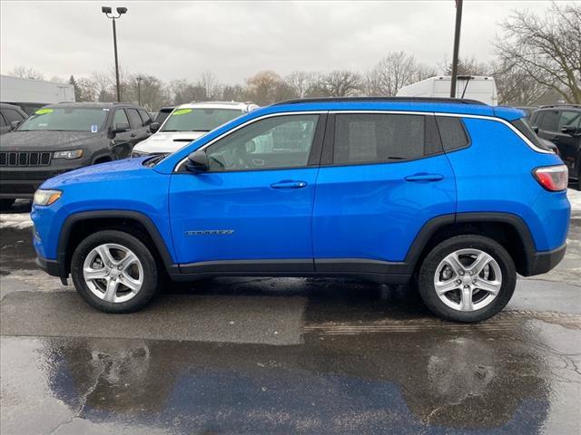 used 2023 Jeep Compass car, priced at $23,991