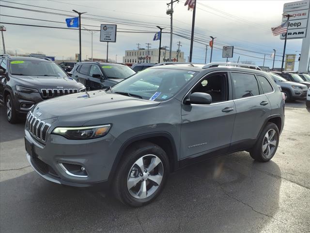 used 2021 Jeep Cherokee car, priced at $26,077