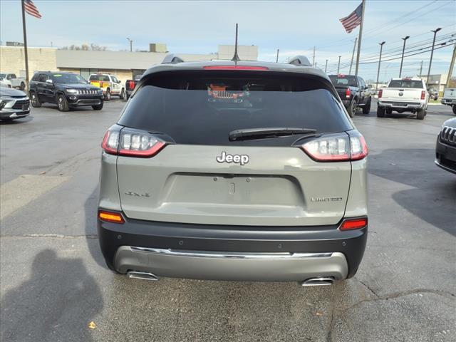 used 2021 Jeep Cherokee car, priced at $26,077