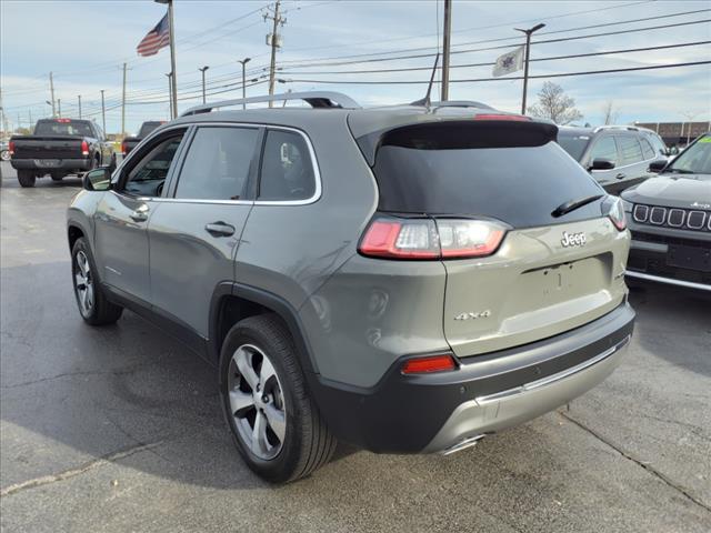 used 2021 Jeep Cherokee car, priced at $26,077