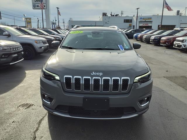 used 2021 Jeep Cherokee car, priced at $26,077