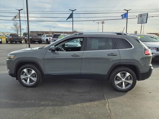 used 2021 Jeep Cherokee car, priced at $26,077