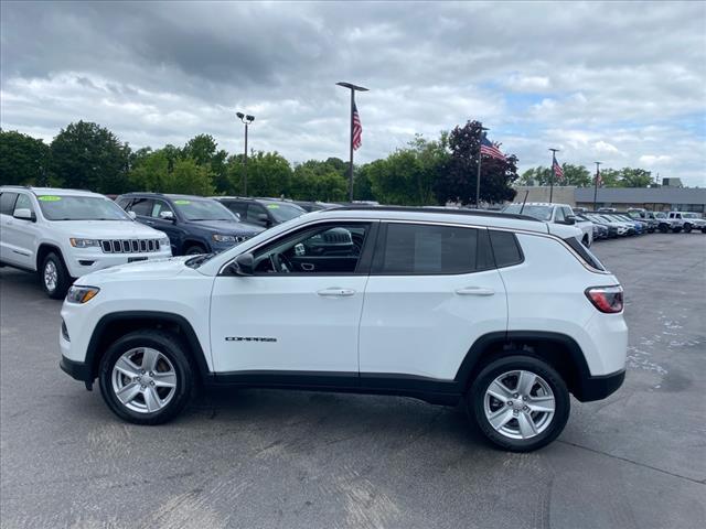 used 2022 Jeep Compass car, priced at $21,991