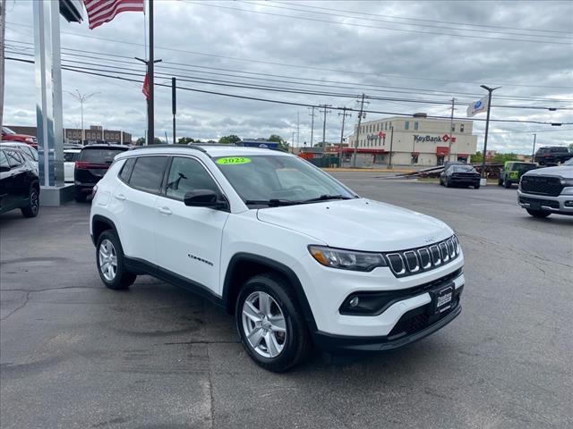 used 2022 Jeep Compass car, priced at $21,991