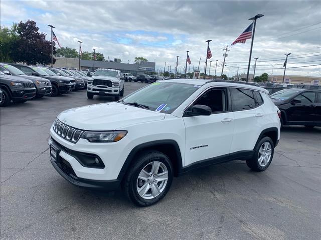 used 2022 Jeep Compass car, priced at $21,991