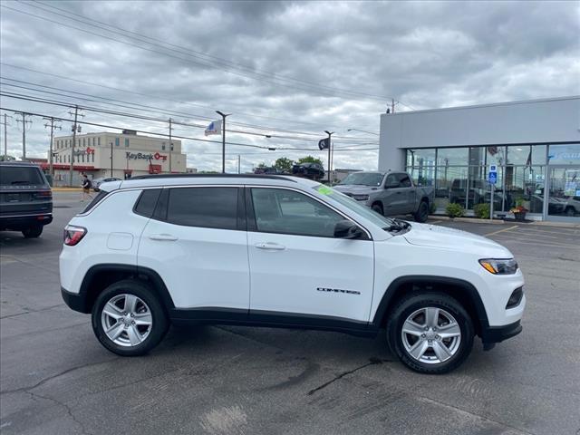 used 2022 Jeep Compass car, priced at $21,991