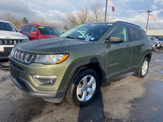 used 2021 Jeep Compass car, priced at $20,192