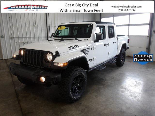 used 2021 Jeep Gladiator car, priced at $31,385