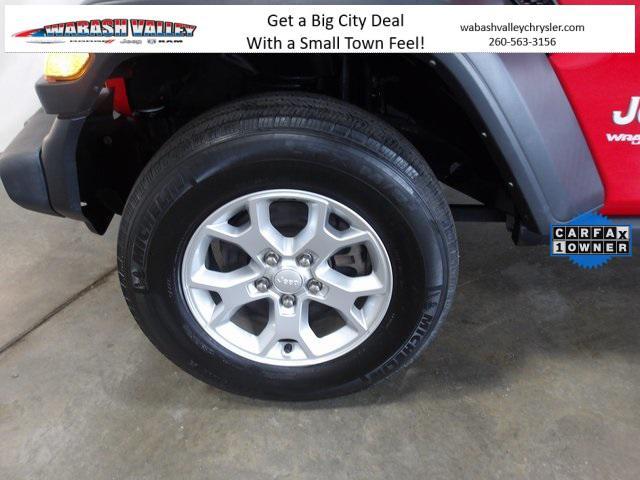 used 2021 Jeep Wrangler Unlimited car, priced at $29,985
