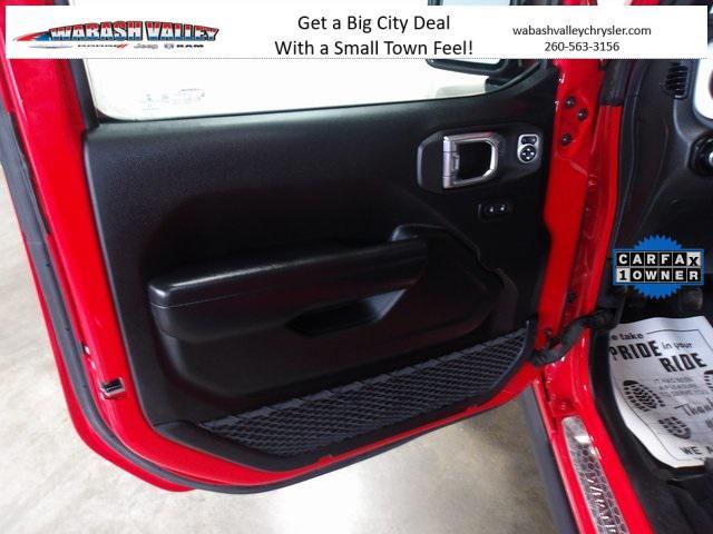 used 2021 Jeep Wrangler Unlimited car, priced at $29,985