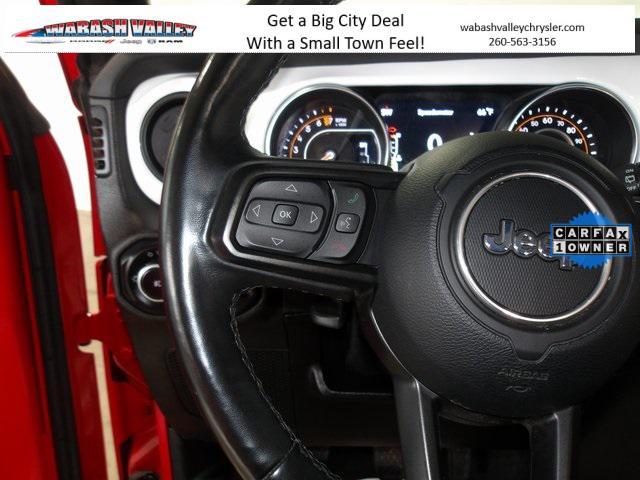 used 2021 Jeep Wrangler Unlimited car, priced at $29,985