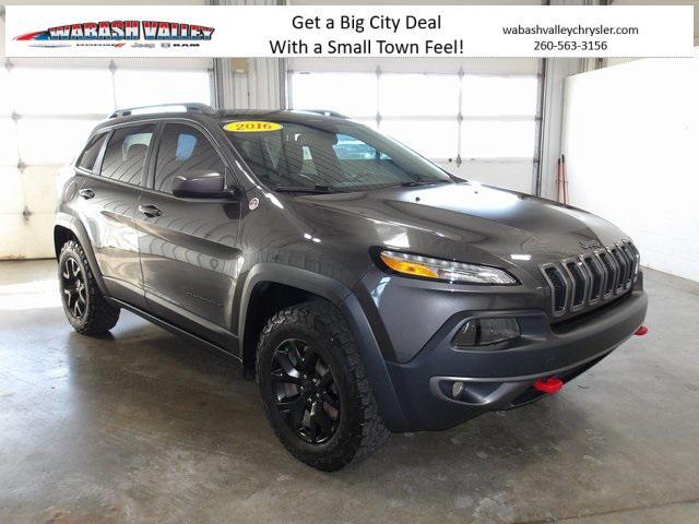 used 2016 Jeep Cherokee car, priced at $13,585