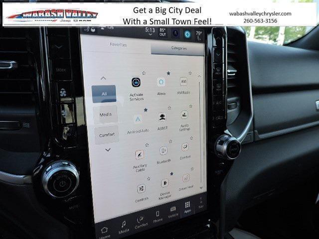 new 2025 Ram 1500 car, priced at $47,668