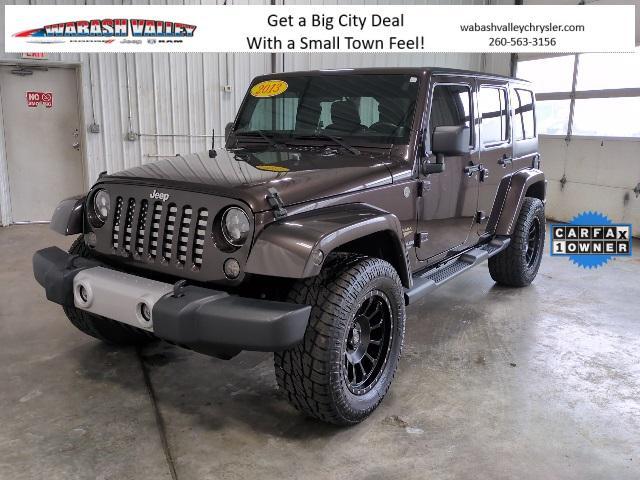 used 2013 Jeep Wrangler Unlimited car, priced at $14,768